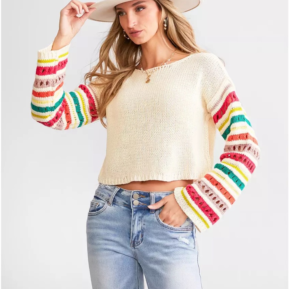 Willow & Root bell sleeve sweater